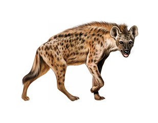 Obraz premium The spotted hyena (Crocuta crocuta)