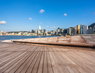 Naklejka premium city skyline