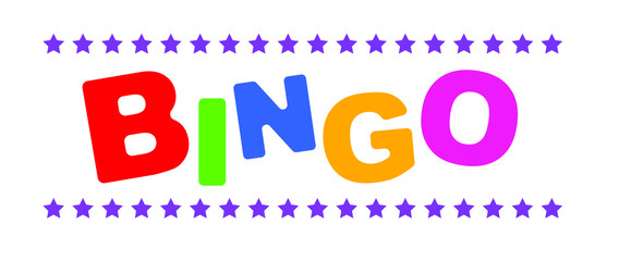 vector illustration of bingo	
