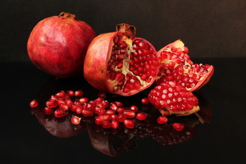 diet food fresh fruit healthy juicy natural organic pomegranate pomegranate vegetarian vitamins