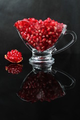 diet food fresh fruit healthy juicy natural organic pomegranate pomegranate vegetarian vitamins