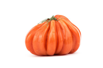 large red fresh oxheart tomato