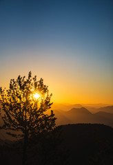Rishikesh, India. Rishikesh is at the foothills of the Himalayan Mountains and is a holy town now world famous as Yoga Capital of the World.