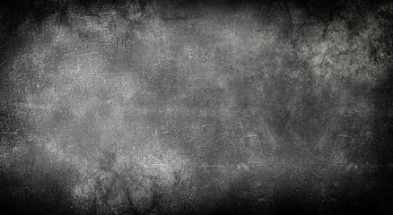 Gray concrete wall, abstract grunge texture background
