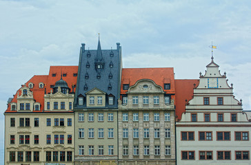 Lovely houses oh Leipzig, Germany