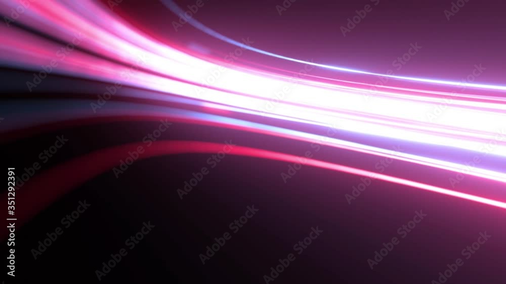 Poster abstract technology light strokes background/ 4k animation of an abstract high technology background