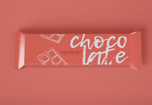 Chocolate Snack Bar Mockup