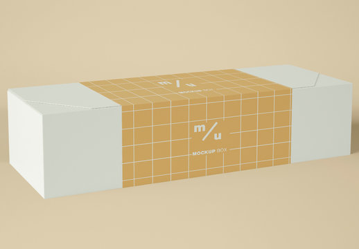 Rectangular Box Mockup