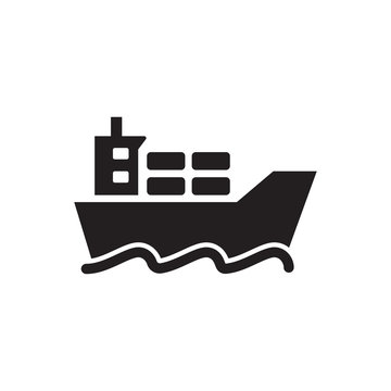 Cargo Ship Icon