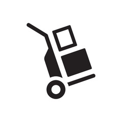 Hand truck icon