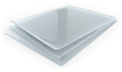 Thick transparent silicon rubber sheets