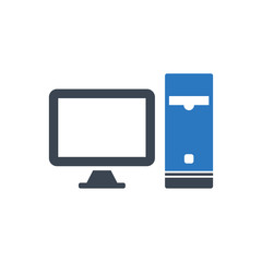 Personal computer icon