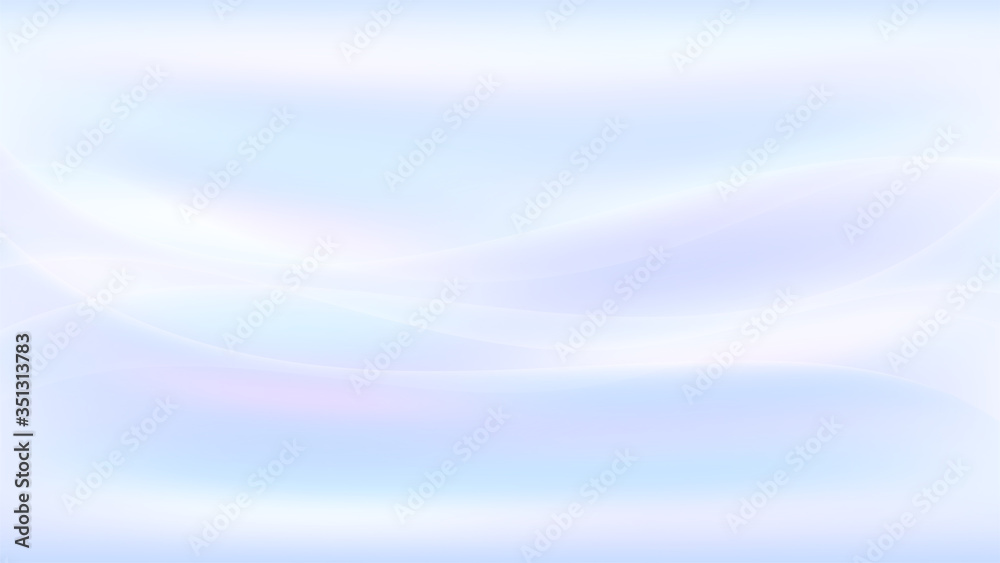 Poster Purple pastel vector background curve design. Gradient soft background in pastel colors. Liquid dynamic shapes abstract composition. Fluid modern template. Neon design geometric fluid graphic shape.