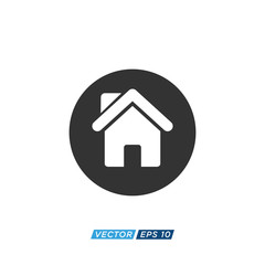 Home and House Logo Icon Vector