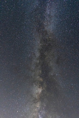 Image of the Milky Way and other stars in the sky