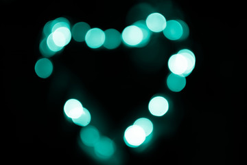 abstract background of bokeh lights