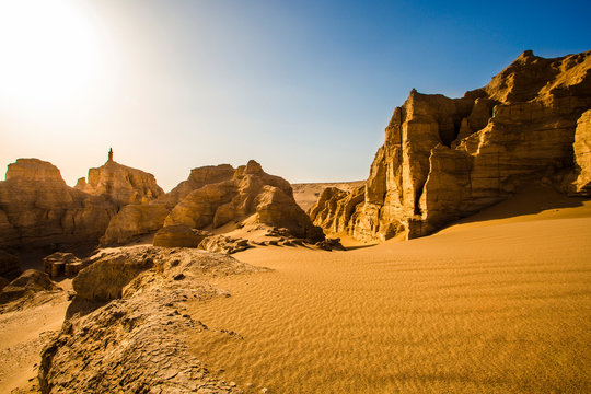 Dry desert