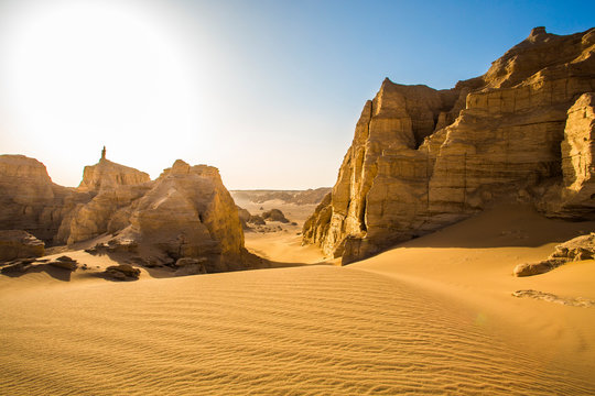 Dry desert