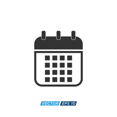 Calendar Icon Design Vector Template