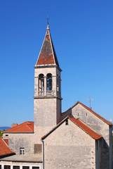 Fototapeta premium church of st nicholas in budva montenegro