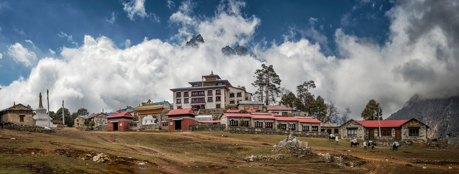 Nepal, Himalayas, Khumbu, Everest Region, Tengboche