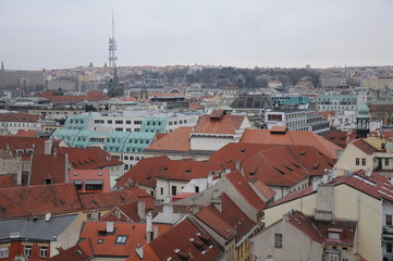 Fototapeta na wymiar Views of Praha city, Czech republic