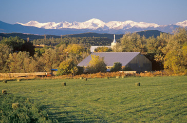Farm and fields, CO