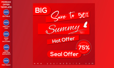 Set layout of sale banner template design. Sale and discounts set of banners. Big sale special offer. end of season special offer banner. vector, Sale banner template design.
