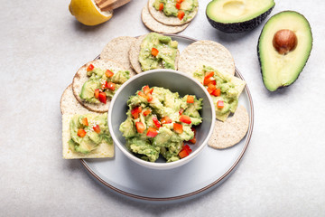 Healthy Gluten Free Snacks with avocado