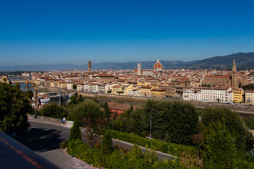 Panoramic view of the city of Florence