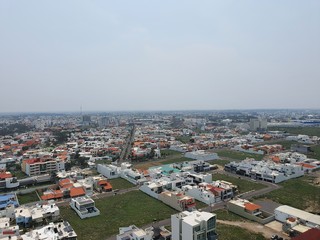 aerial view of the city
