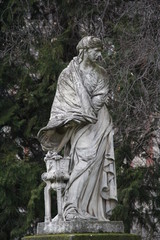 Statue of woman