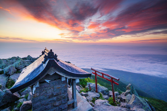 Mount Iwaki, Aomori prefecture, Tohoku, Honshu, Japan, Asia