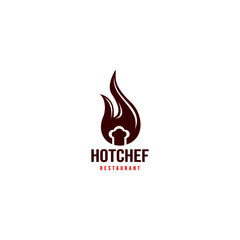 Simple Luxury Hot Spicy Restaurant Logo