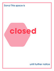 This Space is Closed 