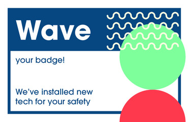 Wave your Badge 