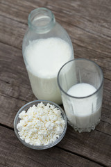 dairy products and milk