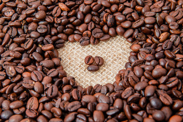 coffee beans background