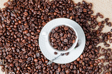 coffee beans background