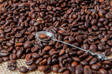 coffee beans background