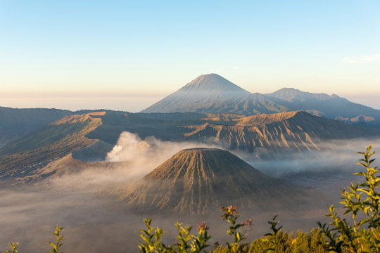 Indonesien, Java, Pasuruan, Ausblick auf Vulkanlandschaft