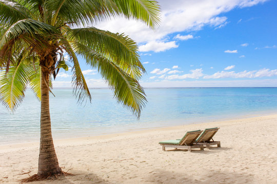 Cook-Inseln, Aitutaki, Strand