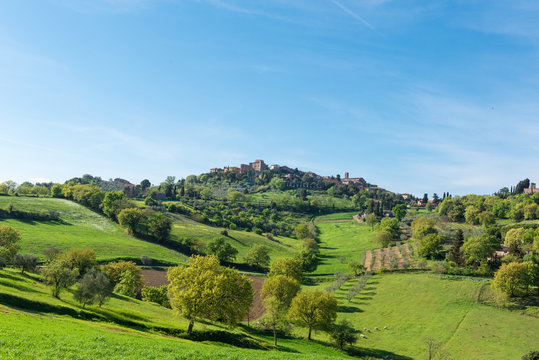Italien, Toscana, Volterra, Zwischenstopp in der N&auml;he von Volterra