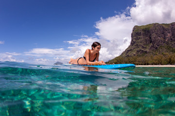 girl and ocean