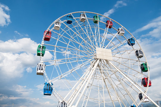 Kasachstan, Almaty, Riesenrad in Kasachstan