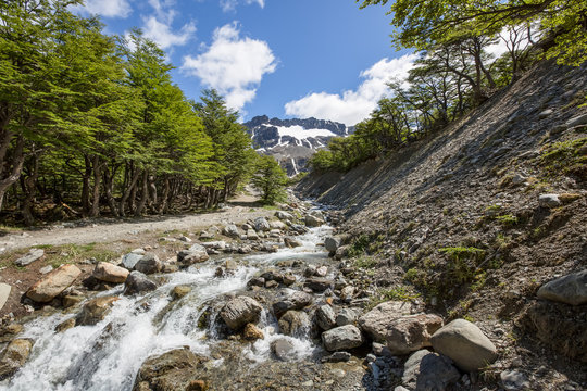 Argentinien, Tierra del Fuego, Ushuaia, Wanderung zum Martial Gletscher, Ushuaia