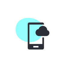 Mobile Cloud -  Icon