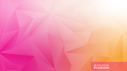 Abstract geometric background with triangle shape