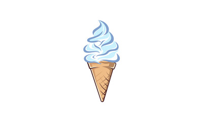 ice, cream, cone, ice cream, dessert, sweet, food, cold, icecream, isolated, chocolate, vanilla, ice-cream, white, summer, strawberry, soft, scoop, frozen, waffle, wafer, sugar, delicious, pink, tasty