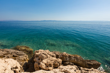 beautiful seascape in the afternoon